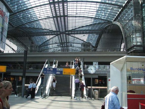 Berlin Hbf indenfor